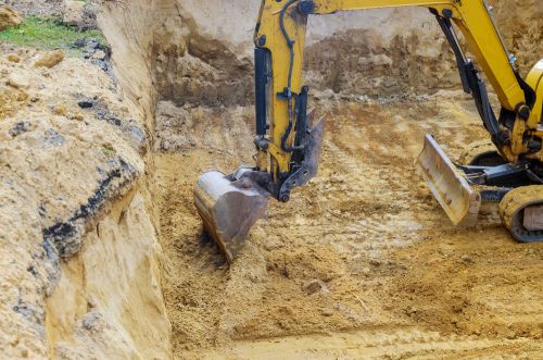 Elkhart IN excavation detail photo